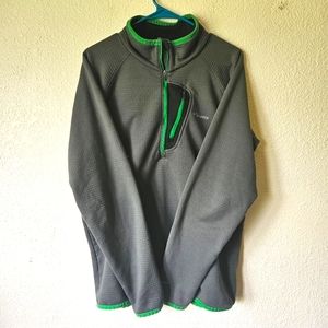 Men's xl Columbia Grid Grit 1/4 zip jacket